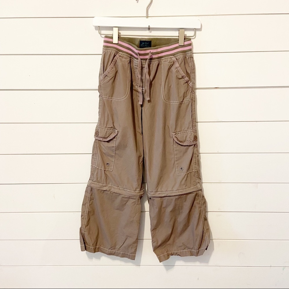 Mini Boden zip off Flare Pants Size 9-10 years. EUC